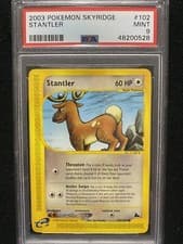 2003 Pokemon Skyridge Stantler 102/144 PSA 9 Mint