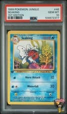 Seaking 46/64 1st Edition Jungle Pokemon PSA 10 - 10 CERT!