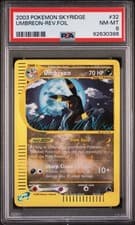 Pokémon Umbreon Skyridge Rare Reverse Holo PSA 8 32/144 English TCG Card