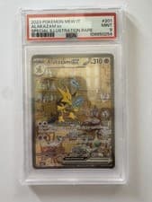 Pokemon Alakazam PSA 9 201/165 Set 151 -no Shining Charizard Crystal Gold Star