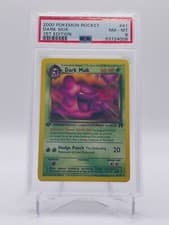 PSA 8 - Dark Muk -  Pokemon 1st Edition Team Rocket 41/82