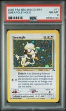Smeargle - Holo - PSA 8 - Neo Discovery - 2001 - #11/75 - Pokemon - Vintage