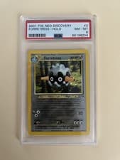 POKEMON PSA 8 2001 Neo Discovery Unlimited Forretress 2/75 Holo Rare