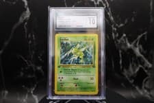 Scyther | 1999 Jungle Pokémon | 1st Edition | CGC 10  (PSA 10 Equivalent) 26/64