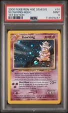 Slowking Holo 14/111 PSA 9 Neo Genesis 1st Edition Pokemon Card Game