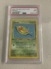 2001 Pokemon Neo Discovery 1st Edition Weedle 70/75 PSA 9 Mint