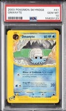 2003 POKEMON SKYRIDGE #41 OMANYTE PSA 10