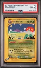 Pokemon WotC Aquapolis Card #5 Bellossom PSA 8