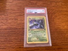 1999 Pokémon Fossil 1st Edition Golbat PSA 9 34/62