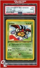 Neo Genesis 63 Ledyba 1st Edition PSA 9