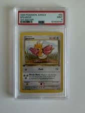 Spearow 1st Edition 1999 Pokemon Jungle #62 WOTC PSA 9