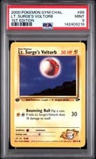 2000 Pokemon - 1st Edition Lt. Surge’s Voltorb Gym Challenge 86/132 PSA 9 Mint!