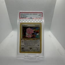 2000 POKEMON NEO GENESIS 1ST EDITION #74 SNUBBULL 1ST EDITION PSA 9 Mint