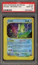 Pokemon Celebi Skyridge Crystal Reverse Holo Rare #145 PSA 10 Gem Mint