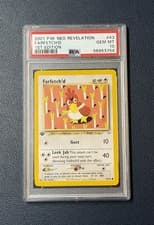 2001 Pokemon Neo Revelation 1st Edition Farfetch'd 43/64 PSA 10 LOW POP