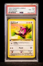 1999 Pokémon Jungle Jigglypuff #54 PSA 8 1st Edition