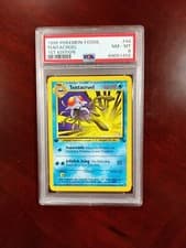1999 Pokemon Tentacruel Fossil 1ST Edition PSA 8 #44