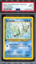 PSA 9 Pokemon 2002 1st Edition Neo Destiny Remoraid Common #80