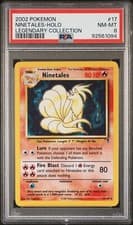 ***Ninetales Legendary Collection *** 17/110 | Holo Rare | Pokemon | PSA 8