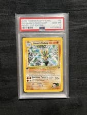 Pokemon Gym Challenge 1st Edition Giovanni's Machamp Holo Rare #6 PSA 10