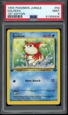 1999 Pokemon Jungle Unlimited 1st Edition Goldeen #53 53/64 PSA 9 Fresh Grade!