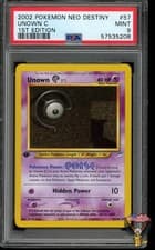 Unown C 57/105 1st Edition Neo Destiny Pokemon PSA 9