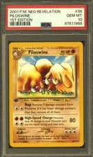 Pokemon Neo Revelation 1st Edition Piloswine 36/64 PSA 10 GEM MINT