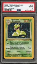 Pokemon Victreebel Jungle 1st Edition Holo Rare #14 PSA 9 Mint