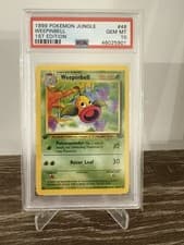 Pokemon Weepinbell 48/64 Jungle 1st Edition PSA 10