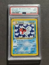 Pokemon PSA 9 1ST EDITION SEAKING 37/64 NEO REVELATION SET - MINT