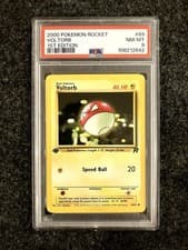 PSA 8 Voltorb #69 Team Rocket 1st Edition WOTC Pokemon TCG