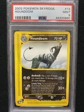 2003 Pokemon Skyridge Houndoom 12/144 PSA 9 Mint