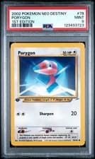 2002 Pokemon 1st Edition Neo Destiny #78 Porygon PSA 9 Trusted Seller! NEW CERT!