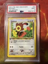 Pokemon Sentret Neo Discovery 1st Edition #63 PSA 9