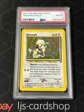2001 POKEMON NEO DISCOVERY 11 SMEARGLE HOLO PSA 8 SWIRL