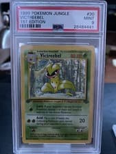 1999 Pokemon Jungle 1st Edition Victreebel #30 PSA 9 MINT