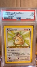 PSA 9 MINT Kangaskhan Jungle 1st Edition WOTC Rare 1999 Pokemon 21/64