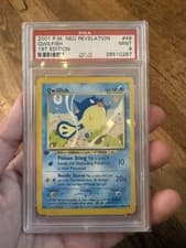 2001 POKEMON NEO REVELATION 1ST EDITION #49 QWILFISH PSA 9