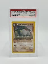 Pokemon Neo Destiny 3/105 Dark Donphan Holo 1st Edition PSA 10