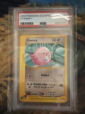 Pokémon 2003 Aquapolis Chansey 69/147 PSA 9 MINT