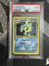 2002 POKEMON LEGENDARY COLLECTION 12 GYARADOS-HOLO PSA 8