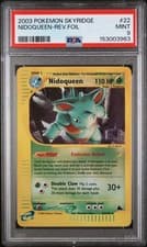 2003 POKEMON SKYRIDGE #22 NIDOQUEEN-REVERSE FOIL PSA 9