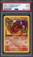 2000 Pokémon Dark Charmeleon 1st Edition 32/82 PSA 9 (Team Rocket)