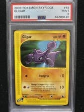 2003 Pokemon Skyridge Gligar 59/144 PSA 9 Mint