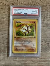Mankey 1st Edition Jungle 55/64 PSA 10 Gem Mint Pokemon Card 1999 Vintage