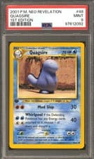 Pokemon Neo Revelation 1st Edition Quagsire 48/64 PSA 9