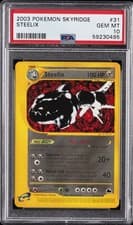 2003 POKEMON SKYRIDGE #31 STEELIX PSA 10