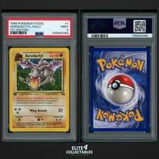 Aerodactyl 1/62 Holo 1st Edition - PSA 9 (WOTC - Fossil)