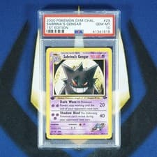 Sabrina's Gengar GYM CHALLENGE 1ST EDITION Rare 29/132 [PSA 10]
