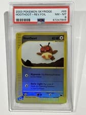 2003 Pokemon Skyridge - Hoothoot Rev.Foil #65 PSA 8 NM-MT